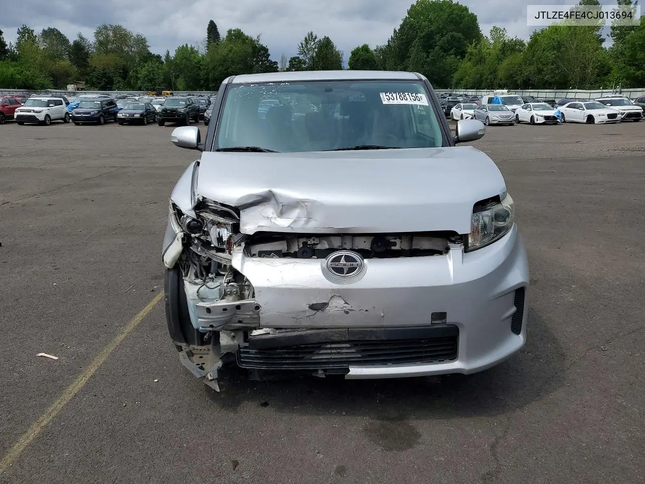 2012 Scion Xb Base VIN: JTLZE4FE4CJ013694 Lot: 53788156