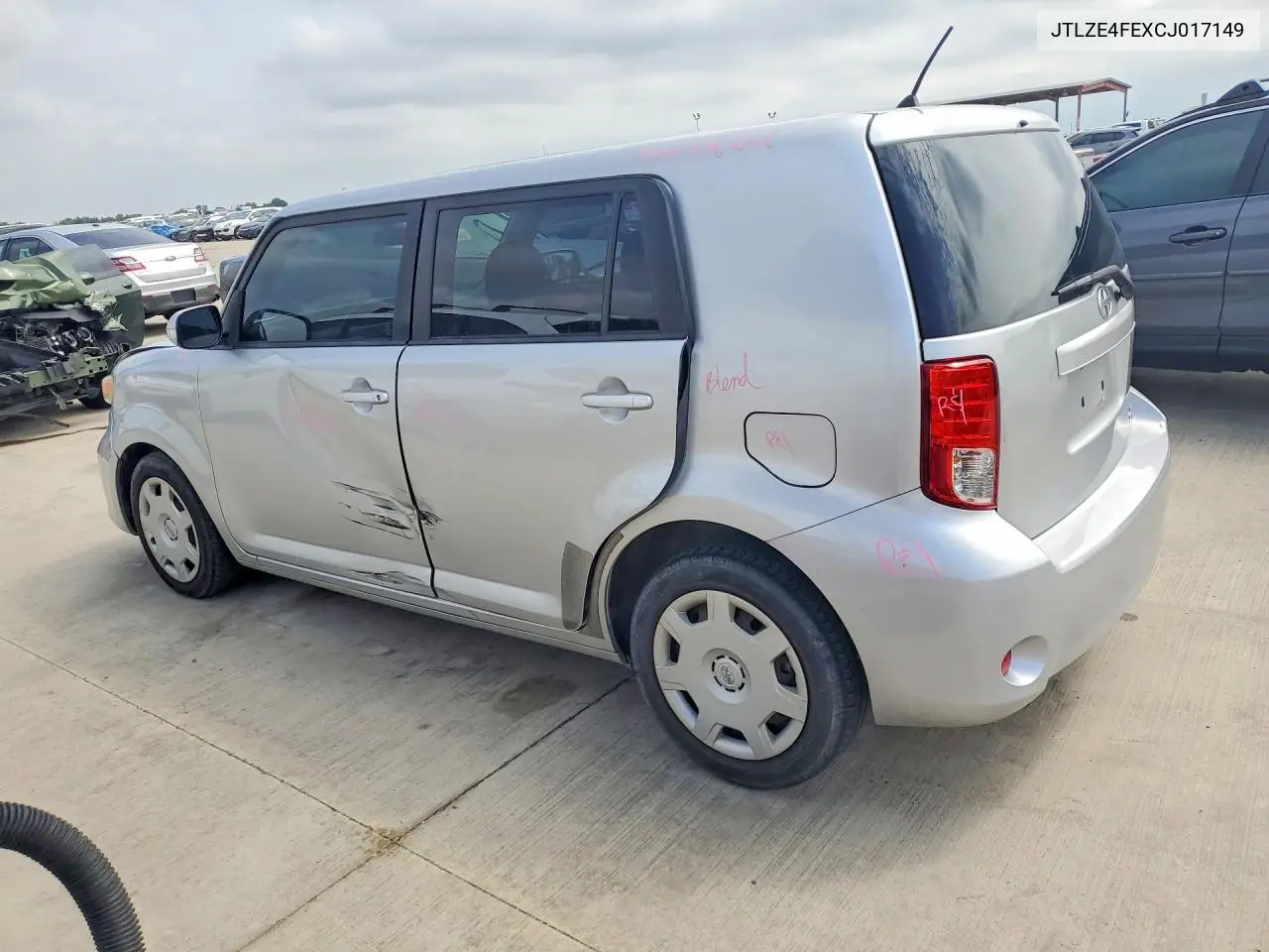 2012 Scion Xb Base VIN: JTLZE4FEXCJ017149 Lot: 55718916