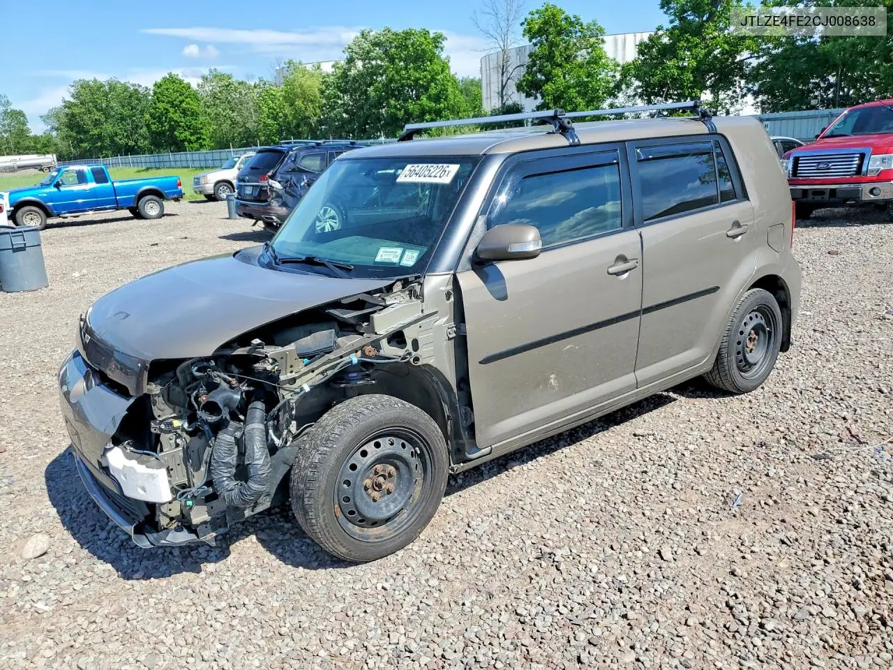 2012 Scion Xb Base VIN: JTLZE4FE2CJ008638 Lot: 56405226