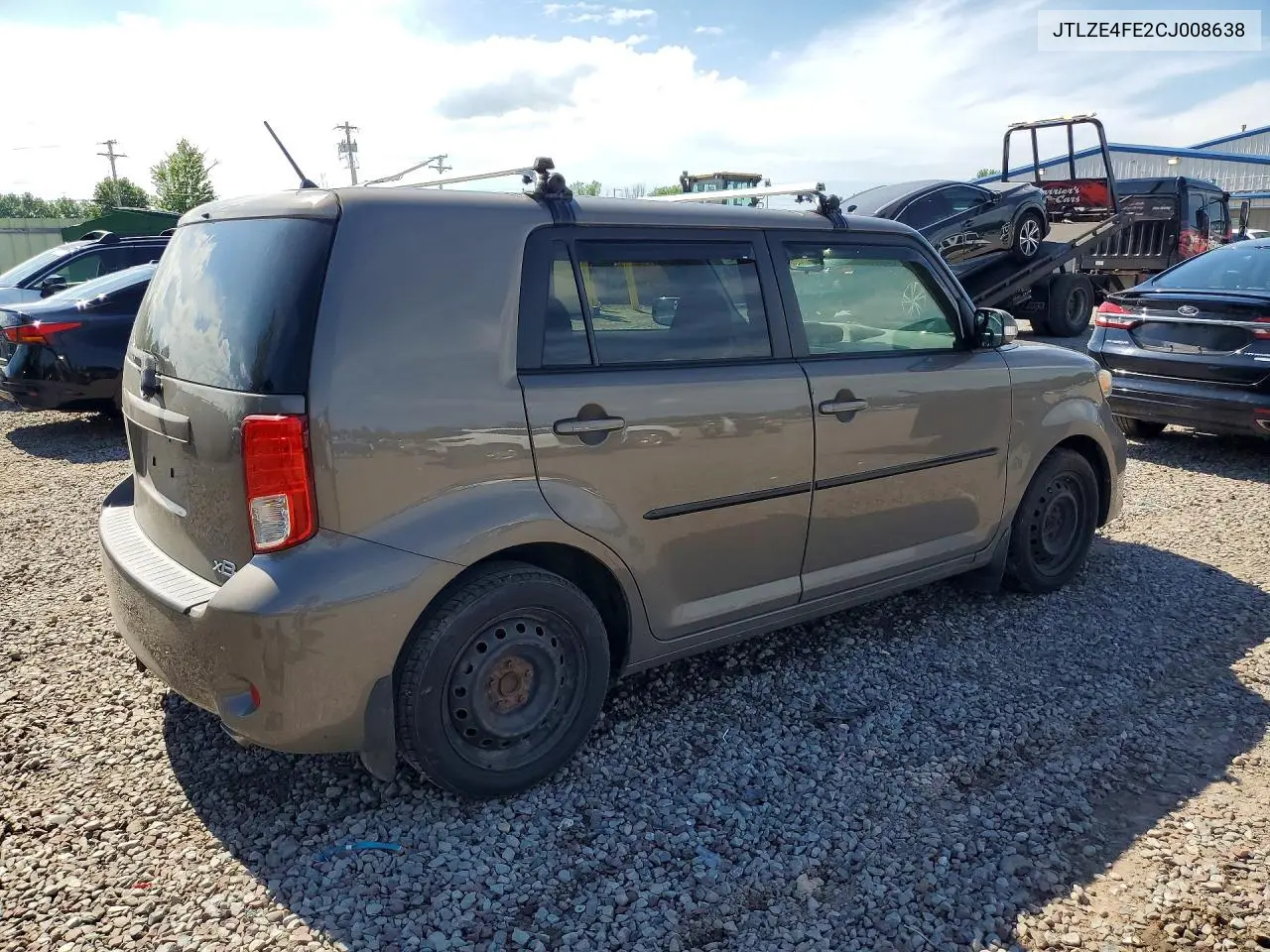 2012 Scion Xb Base VIN: JTLZE4FE2CJ008638 Lot: 56405226