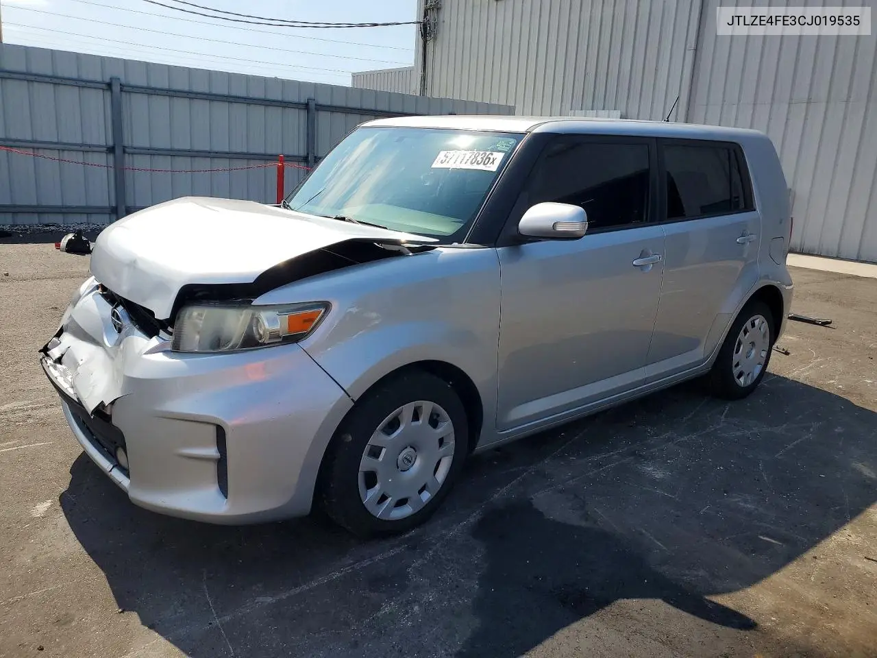 2012 Scion Xb Base VIN: JTLZE4FE3CJ019535 Lot: 57117836