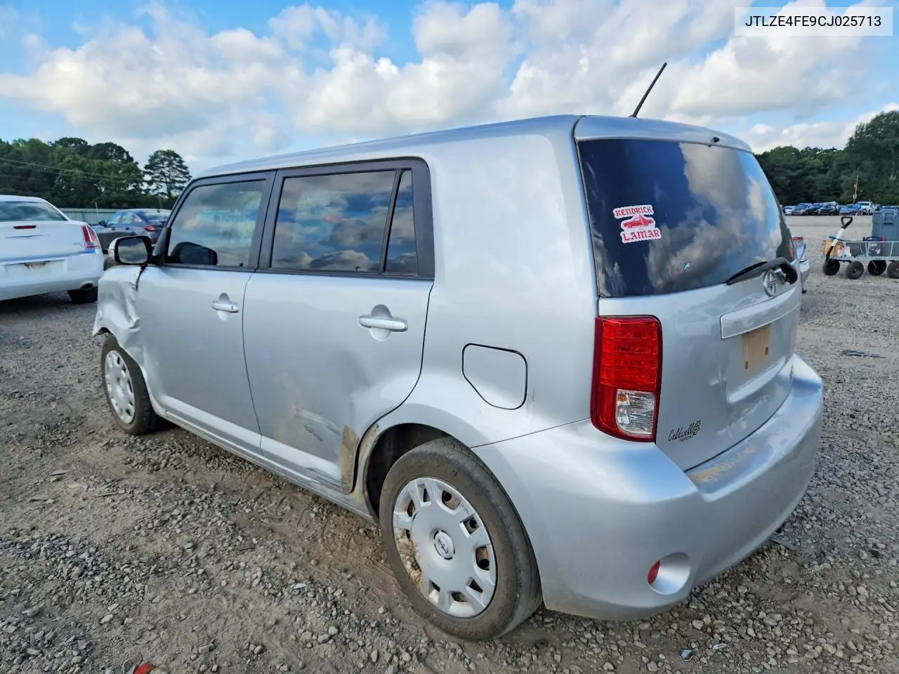2012 Scion Xb Base VIN: JTLZE4FE9CJ025713 Lot: 57848326