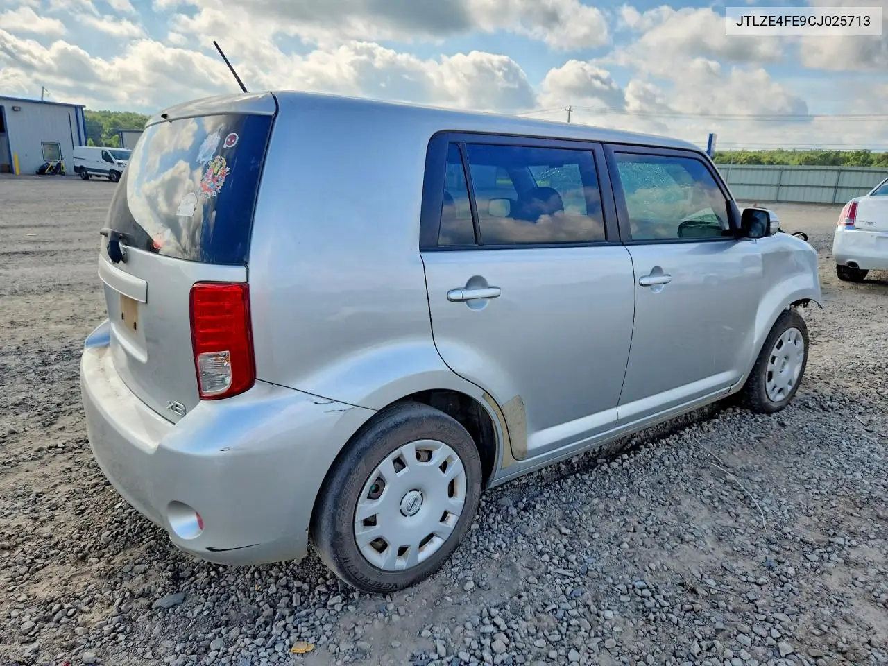 2012 Scion Xb Base VIN: JTLZE4FE9CJ025713 Lot: 57848326