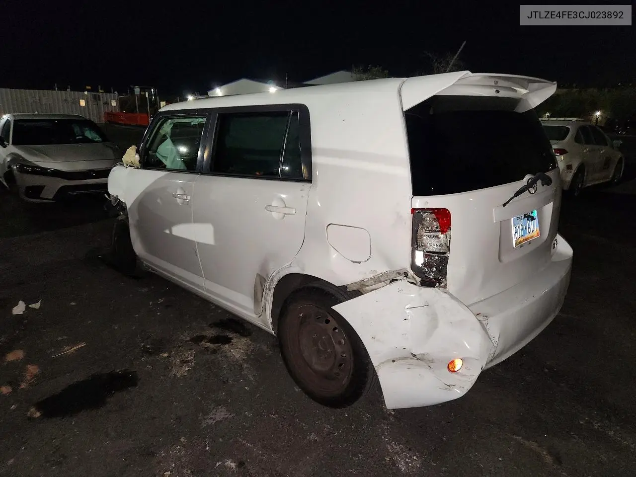 2012 Scion Xb Base VIN: JTLZE4FE3CJ023892 Lot: 58338076