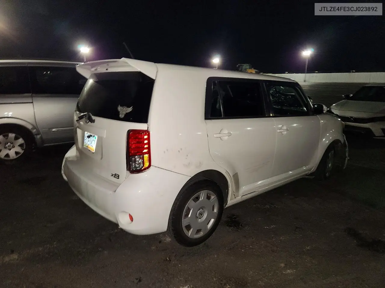 2012 Scion Xb Base VIN: JTLZE4FE3CJ023892 Lot: 58338076