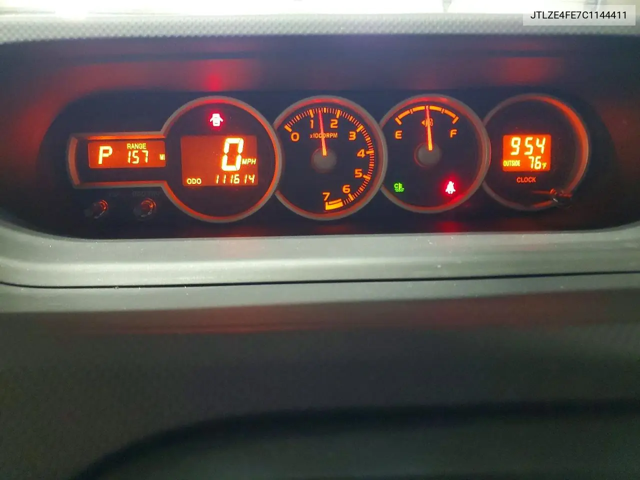 2012 Scion Xb Base VIN: JTLZE4FE7C1144411 Lot: 58421276