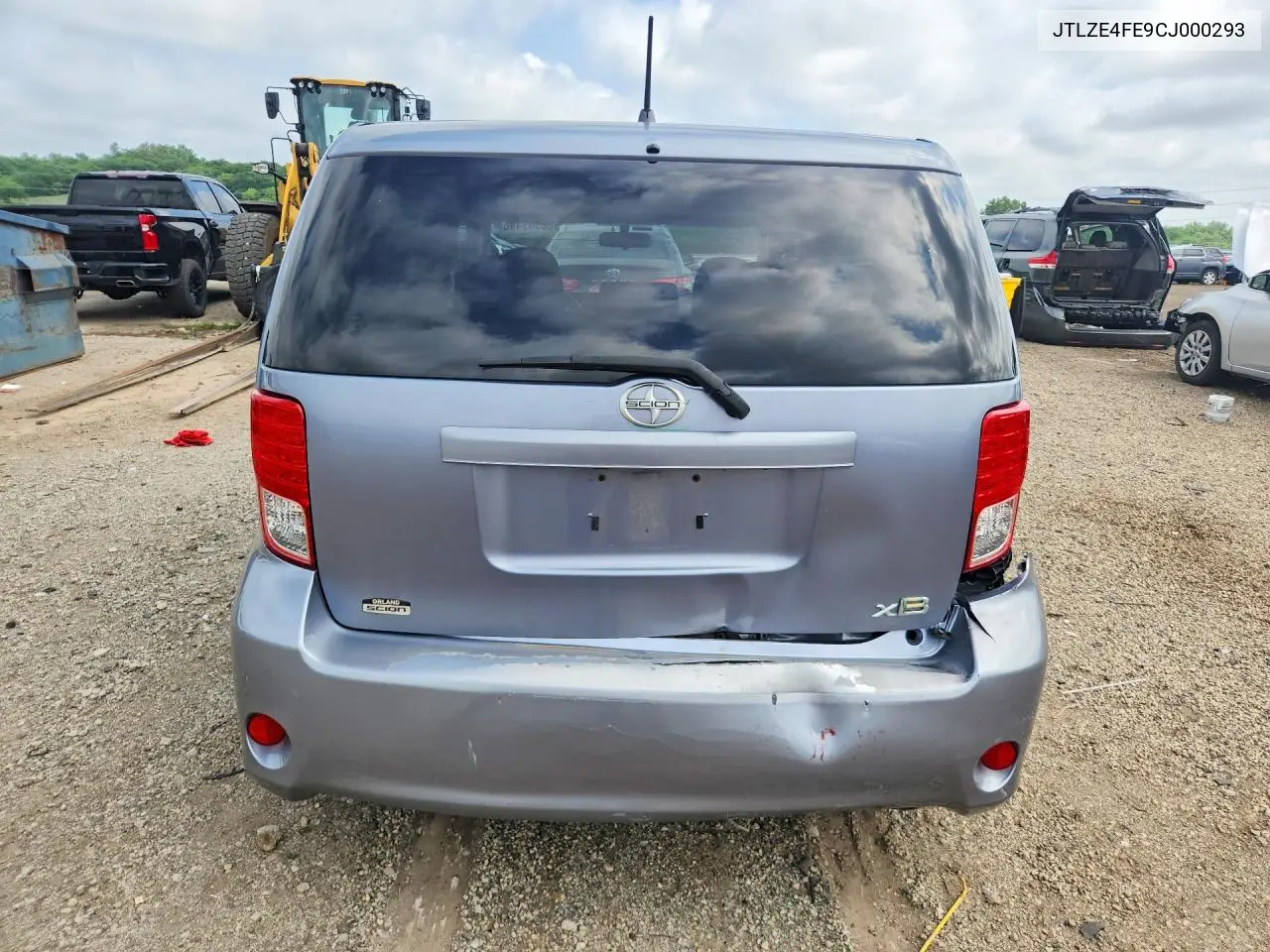 2012 Scion Xb Base VIN: JTLZE4FE9CJ000293 Lot: 58989496