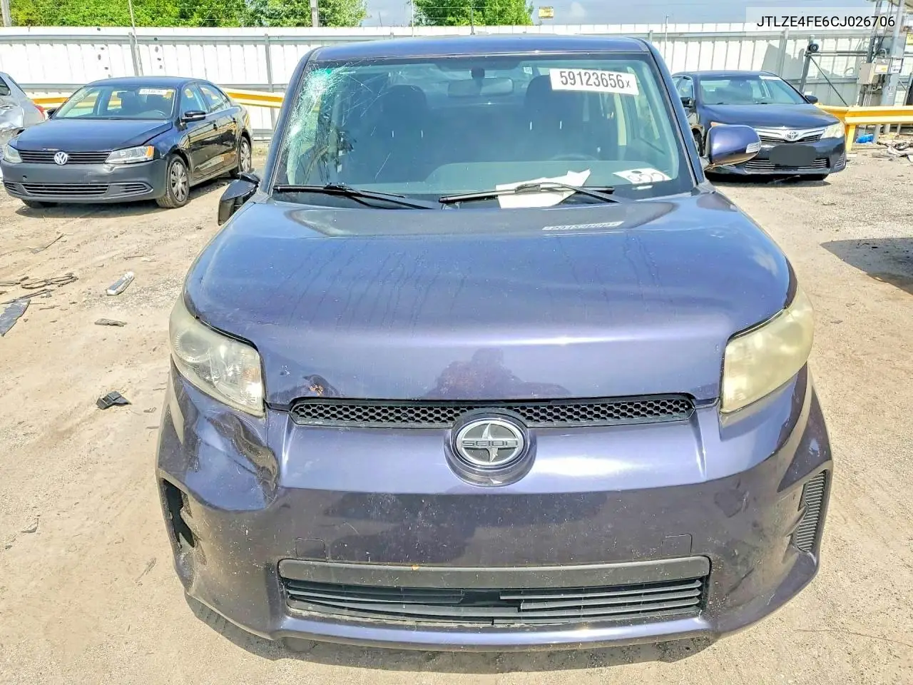 2012 Scion Xb Base VIN: JTLZE4FE6CJ026706 Lot: 59123656