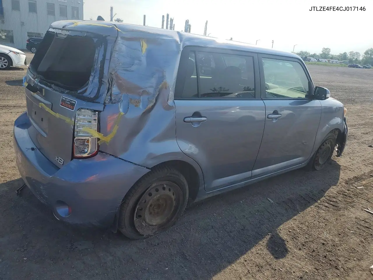 2012 Scion Xb Base VIN: JTLZE4FE4CJ017146 Lot: 60638236