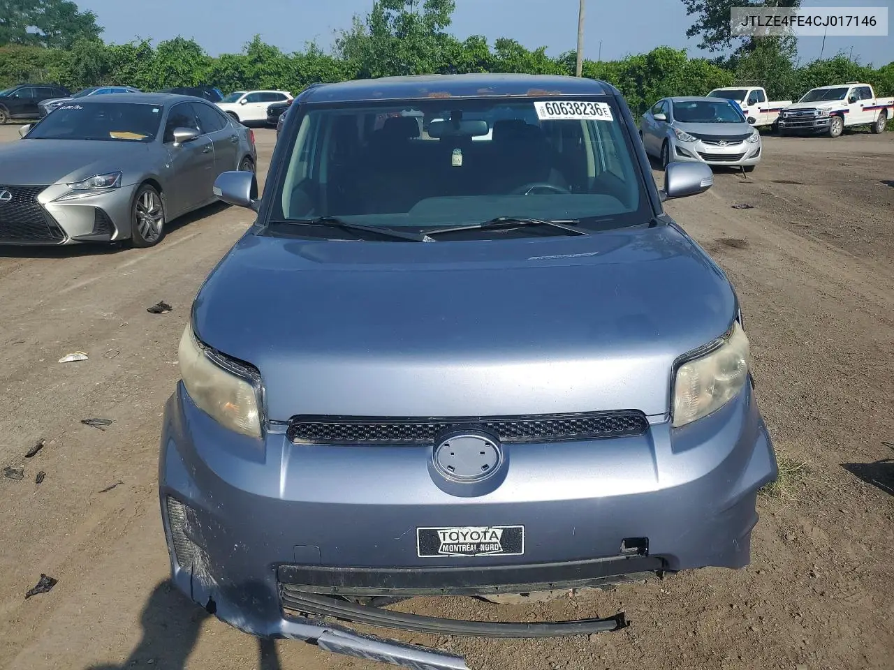 2012 Scion Xb Base VIN: JTLZE4FE4CJ017146 Lot: 60638236