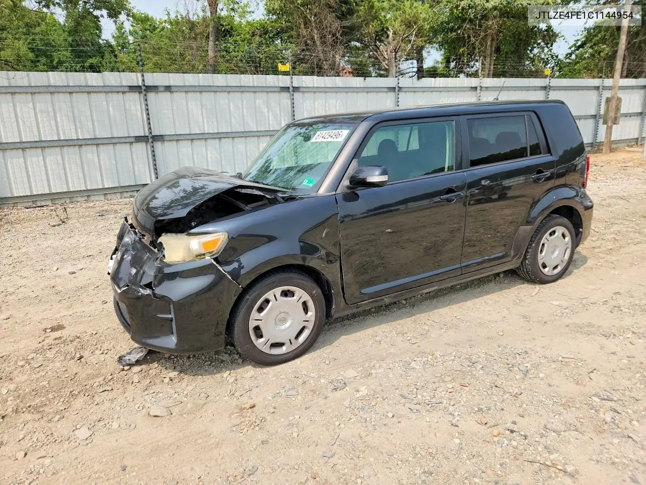 2012 Scion Xb Base VIN: JTLZE4FE1C1144954 Lot: 61429496