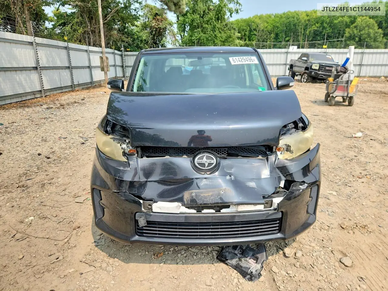 2012 Scion Xb Base VIN: JTLZE4FE1C1144954 Lot: 61429496