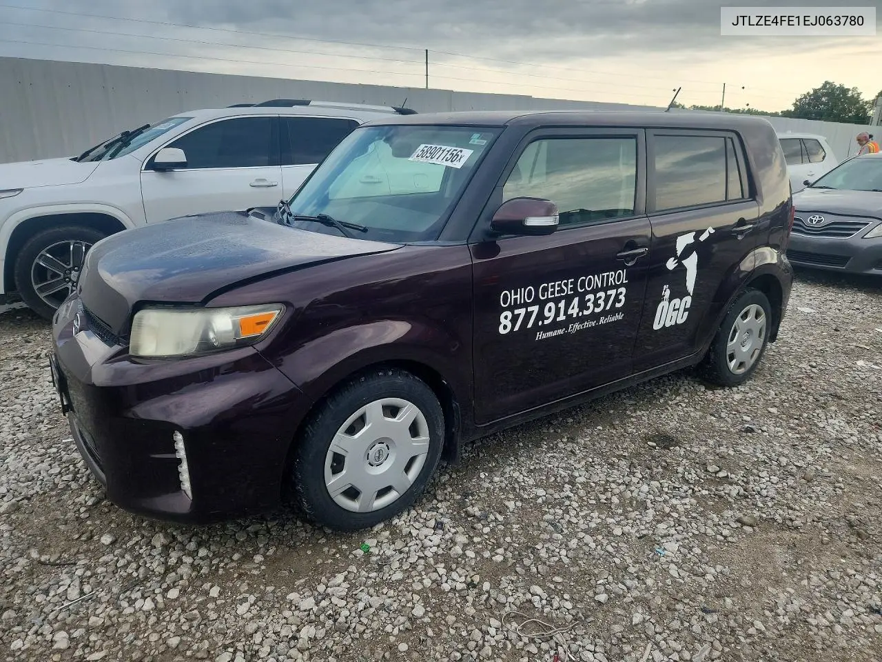 2014 Scion Xb Base VIN: JTLZE4FE1EJ063780 Lot: 58901156