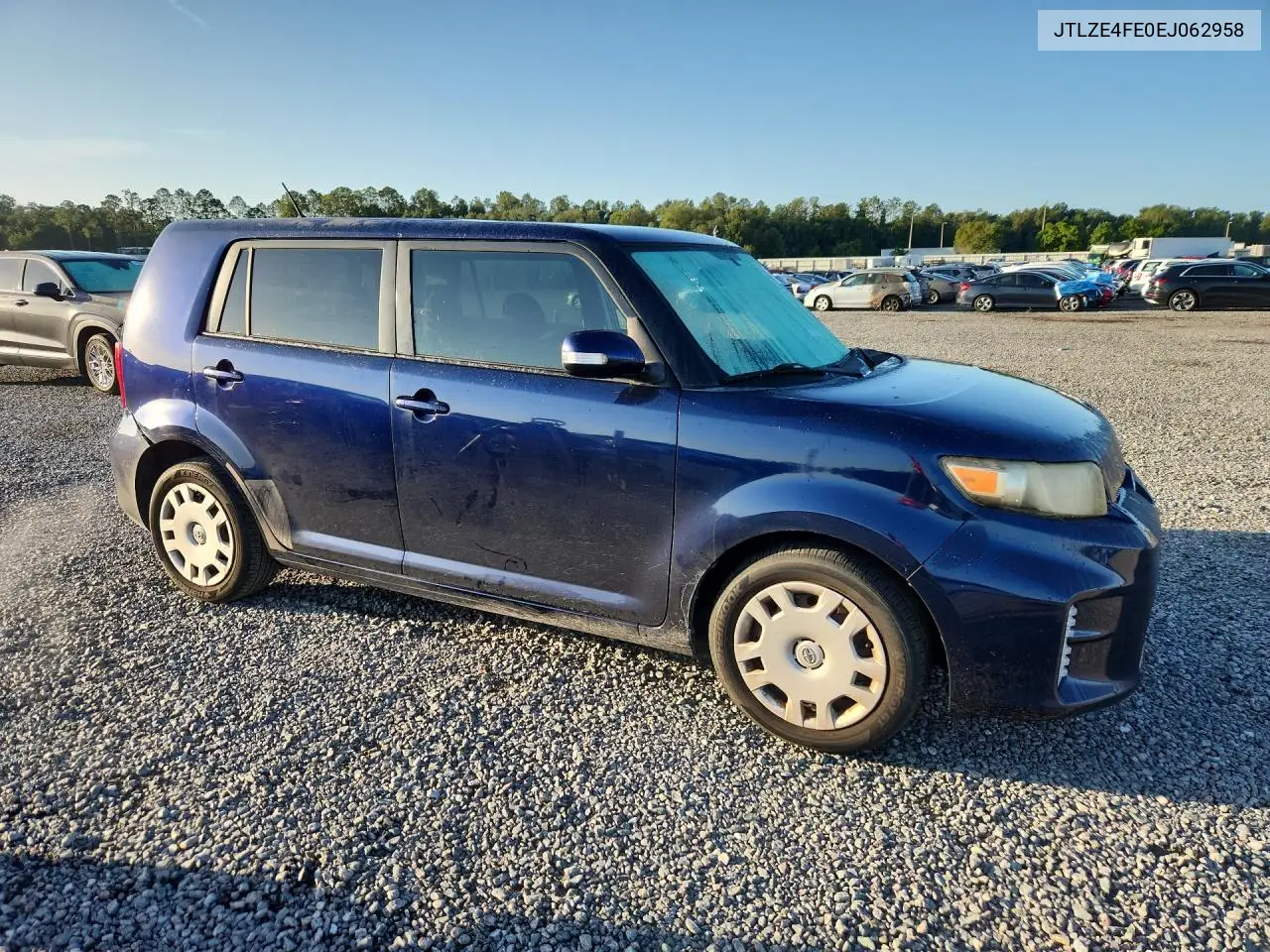 2014 Scion Xb Base VIN: JTLZE4FE0EJ062958 Lot: 59648856
