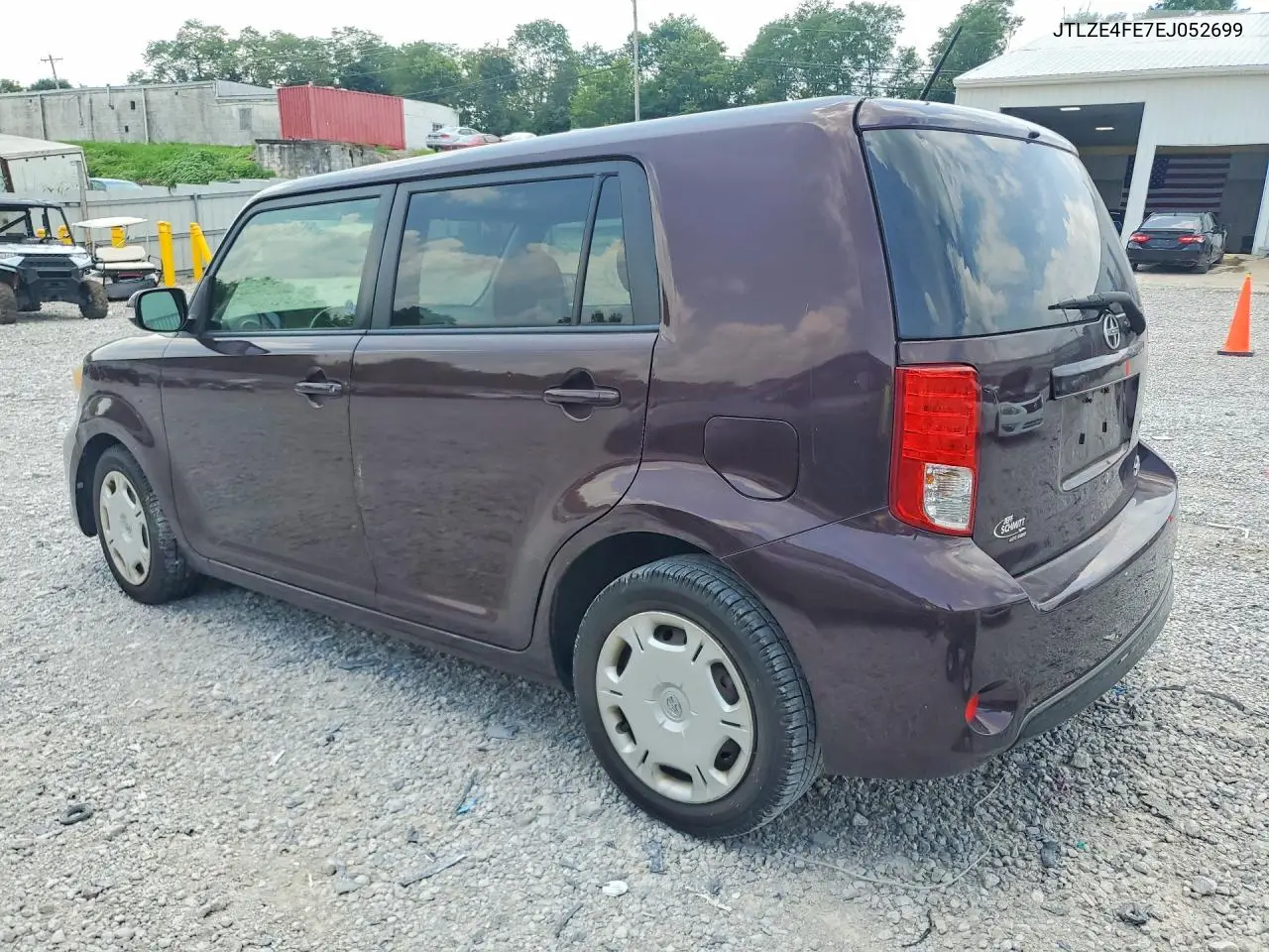 2014 Scion Xb Base VIN: JTLZE4FE7EJ052699 Lot: 61569566