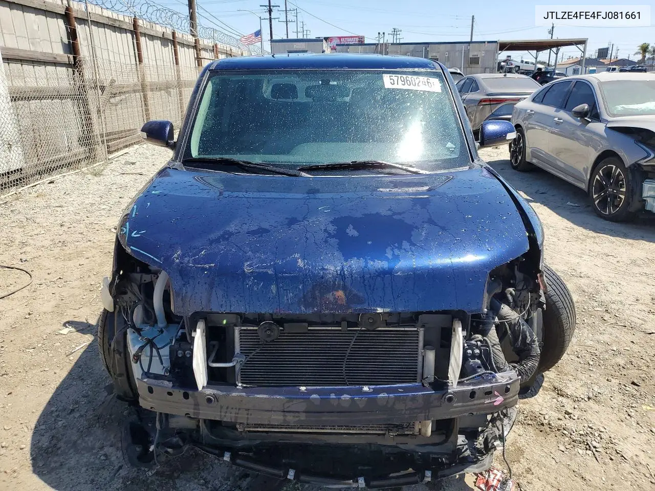 2015 Scion Xb Base VIN: JTLZE4FE4FJ081661 Lot: 57960246