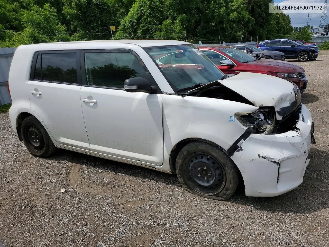 2015 Scion Xb Base VIN: JTLZE4FE4FJ071972 Lot: 58610836