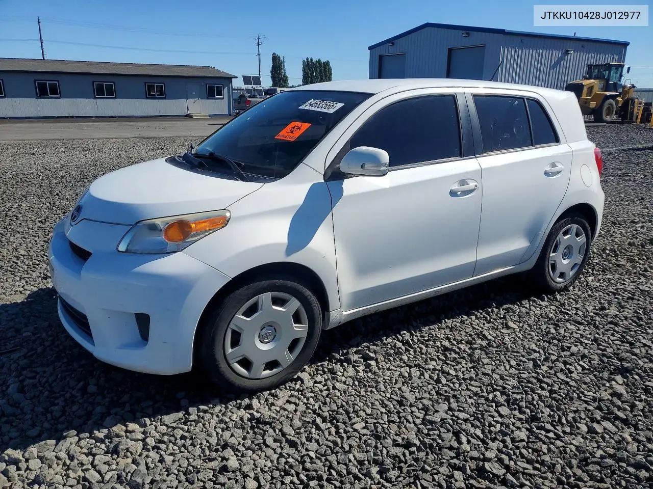 2008 Scion Xd Base VIN: JTKKU10428J012977 Lot: 54683566
