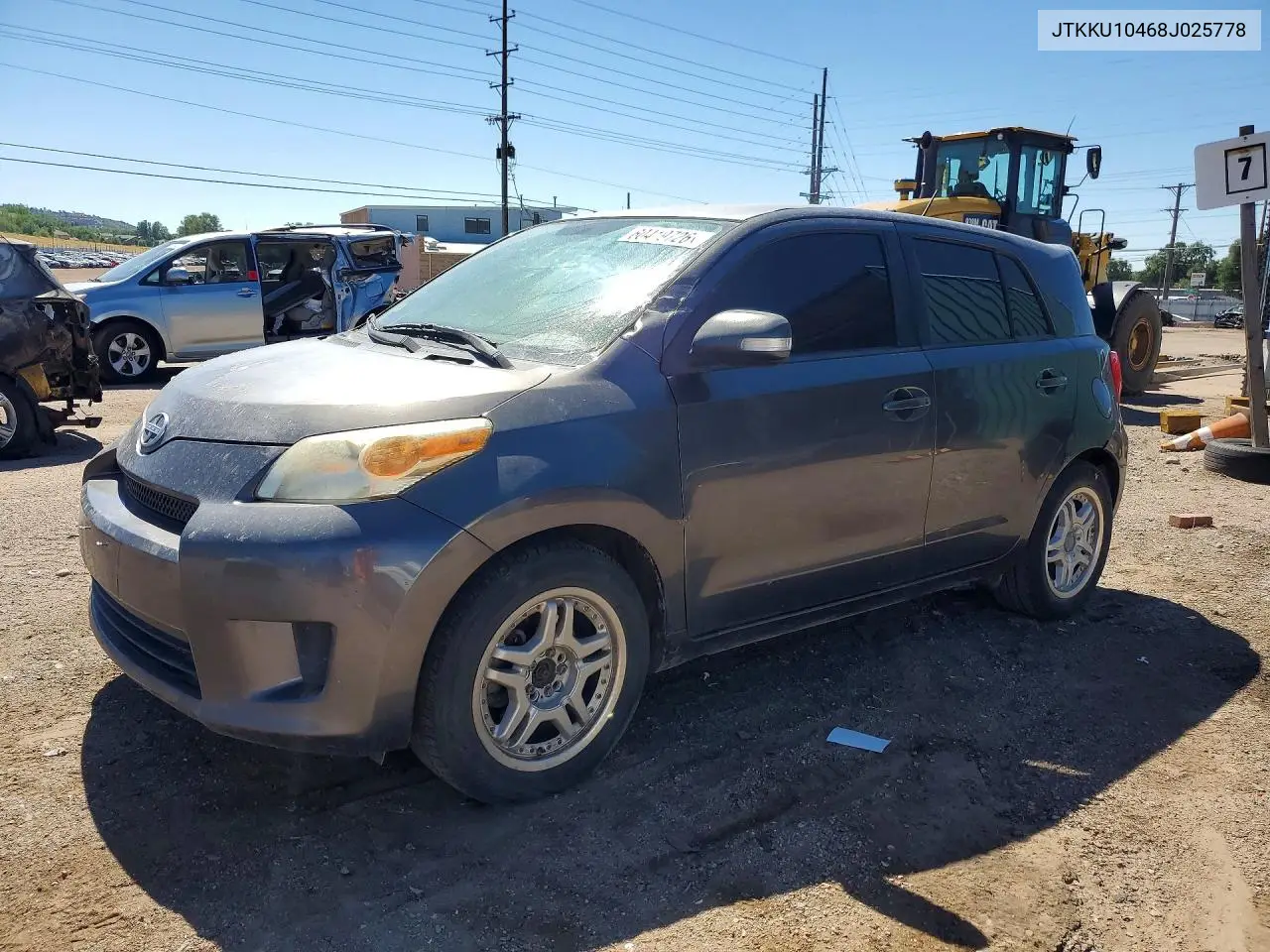 2008 Scion Xd Base VIN: JTKKU10468J025778 Lot: 60419726