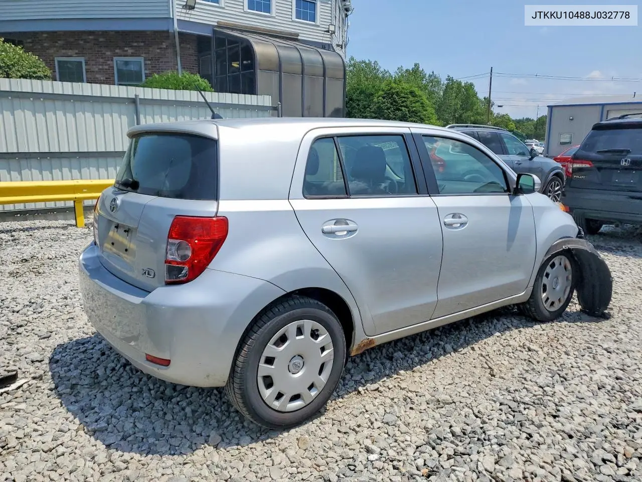 2008 Scion Xd Base VIN: JTKKU10488J032778 Lot: 60797396