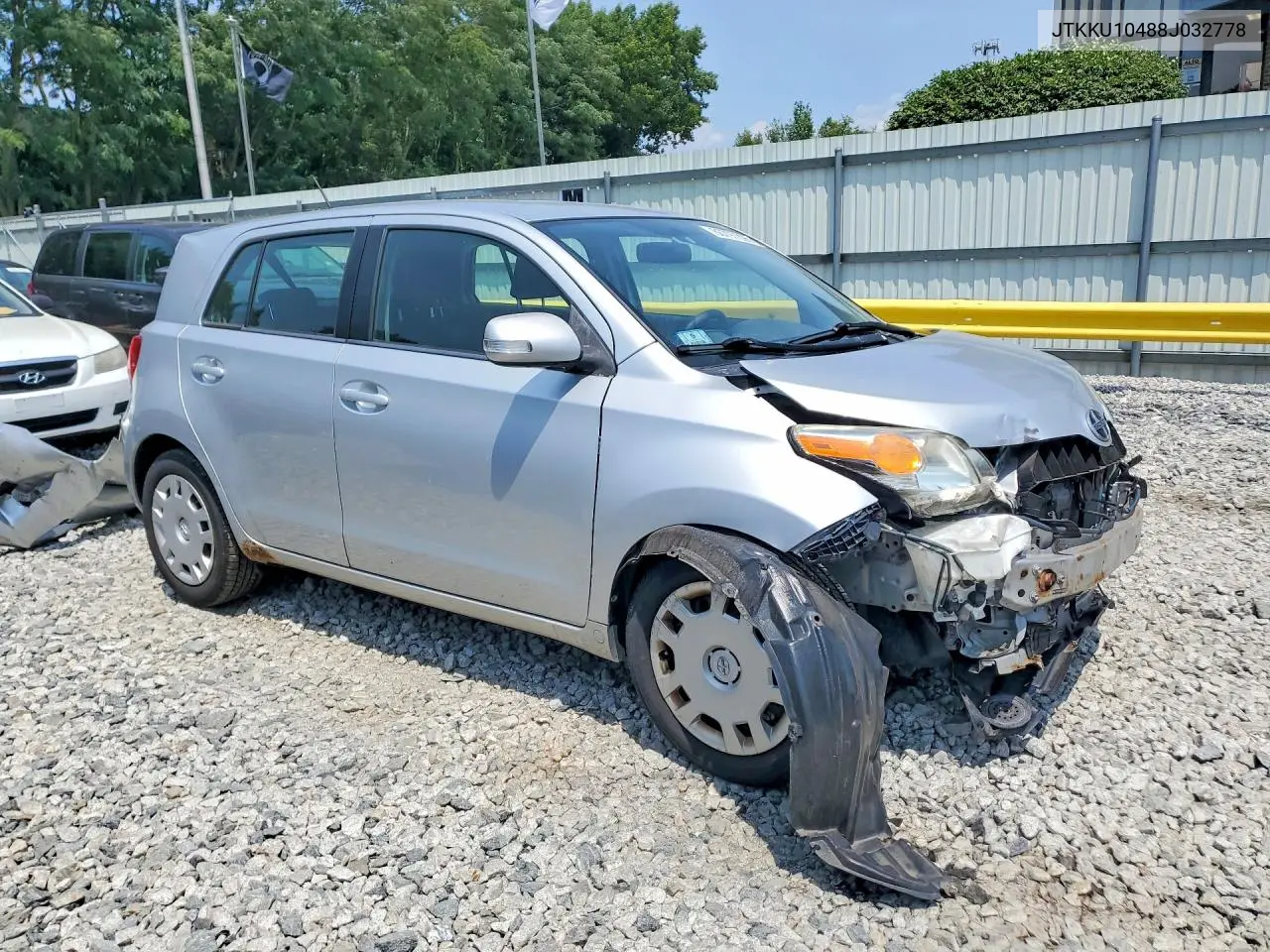 2008 Scion Xd Base VIN: JTKKU10488J032778 Lot: 60797396