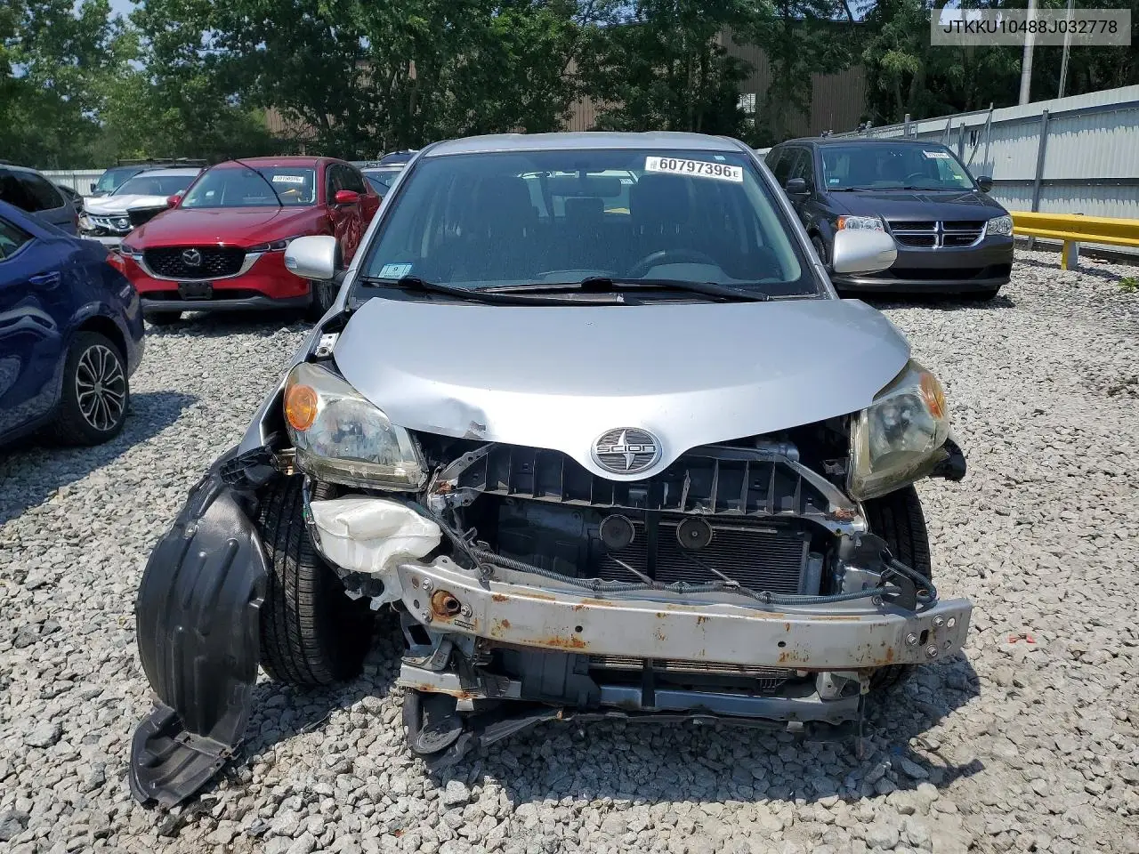 2008 Scion Xd Base VIN: JTKKU10488J032778 Lot: 60797396