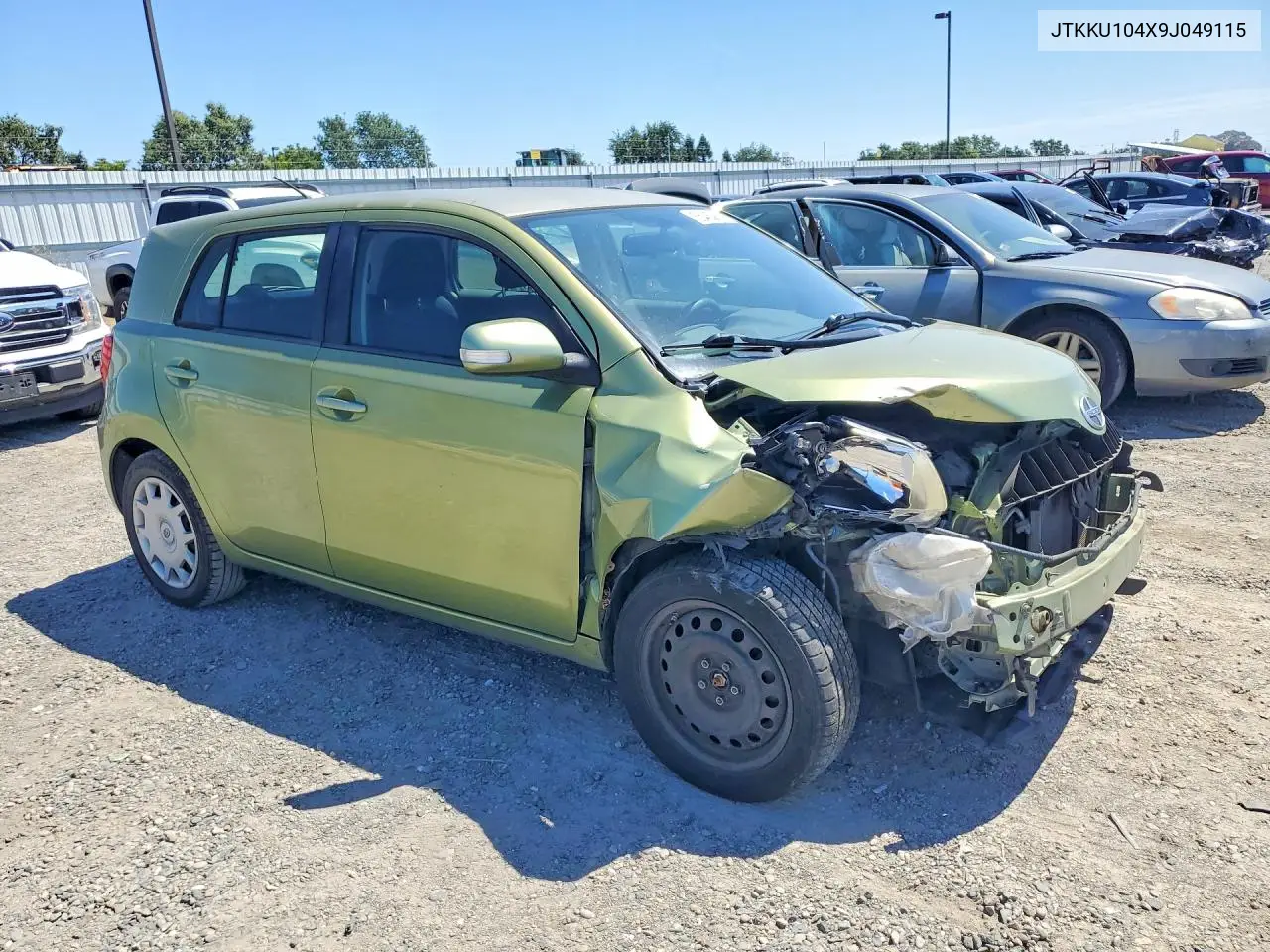 2009 Scion Xd Base VIN: JTKKU104X9J049115 Lot: 55467996