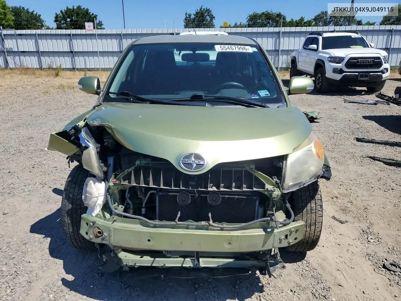 2009 Scion Xd Base VIN: JTKKU104X9J049115 Lot: 55467996