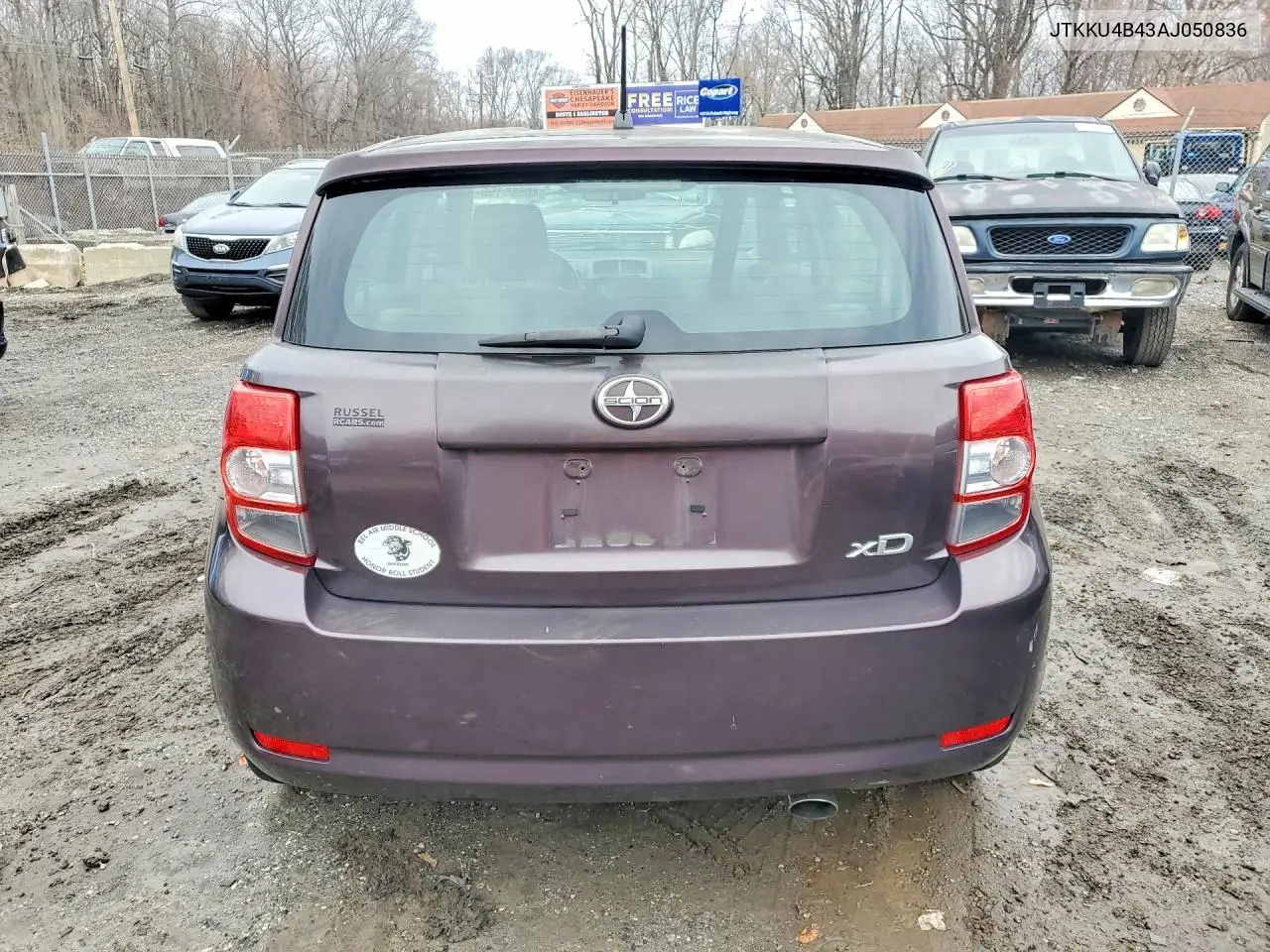 2010 Scion Xd Base VIN: JTKKU4B43AJ050836 Lot: 46580156