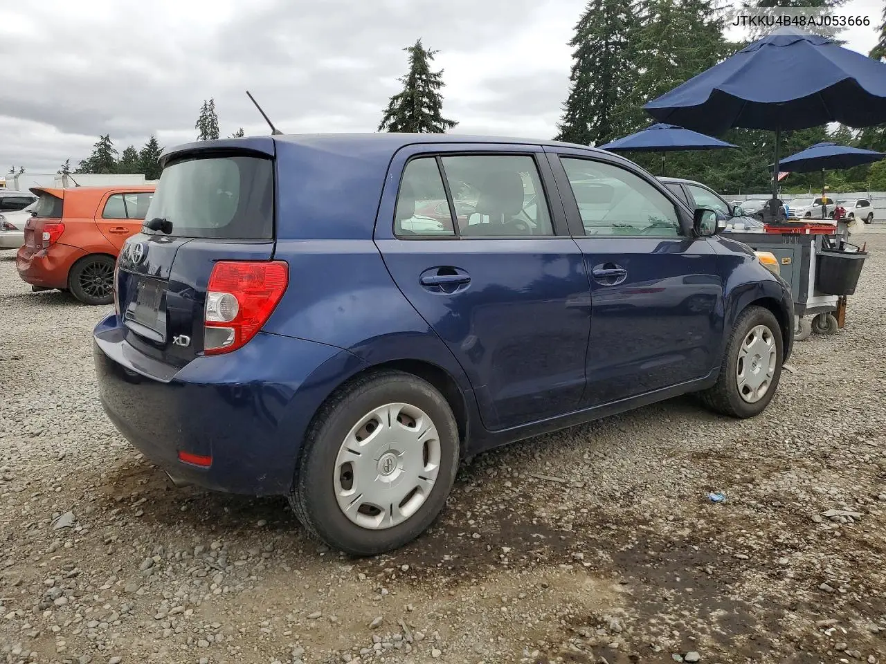 2010 Scion Xd Base VIN: JTKKU4B48AJ053666 Lot: 59700286