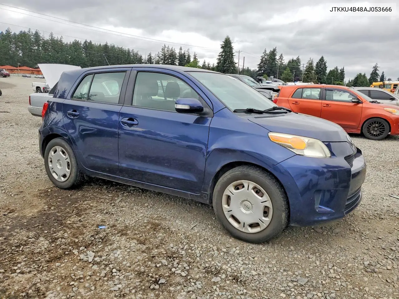 2010 Scion Xd Base VIN: JTKKU4B48AJ053666 Lot: 59700286