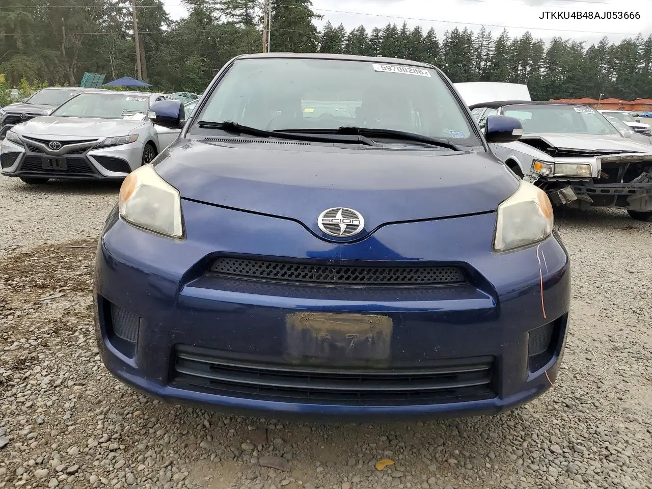 2010 Scion Xd Base VIN: JTKKU4B48AJ053666 Lot: 59700286