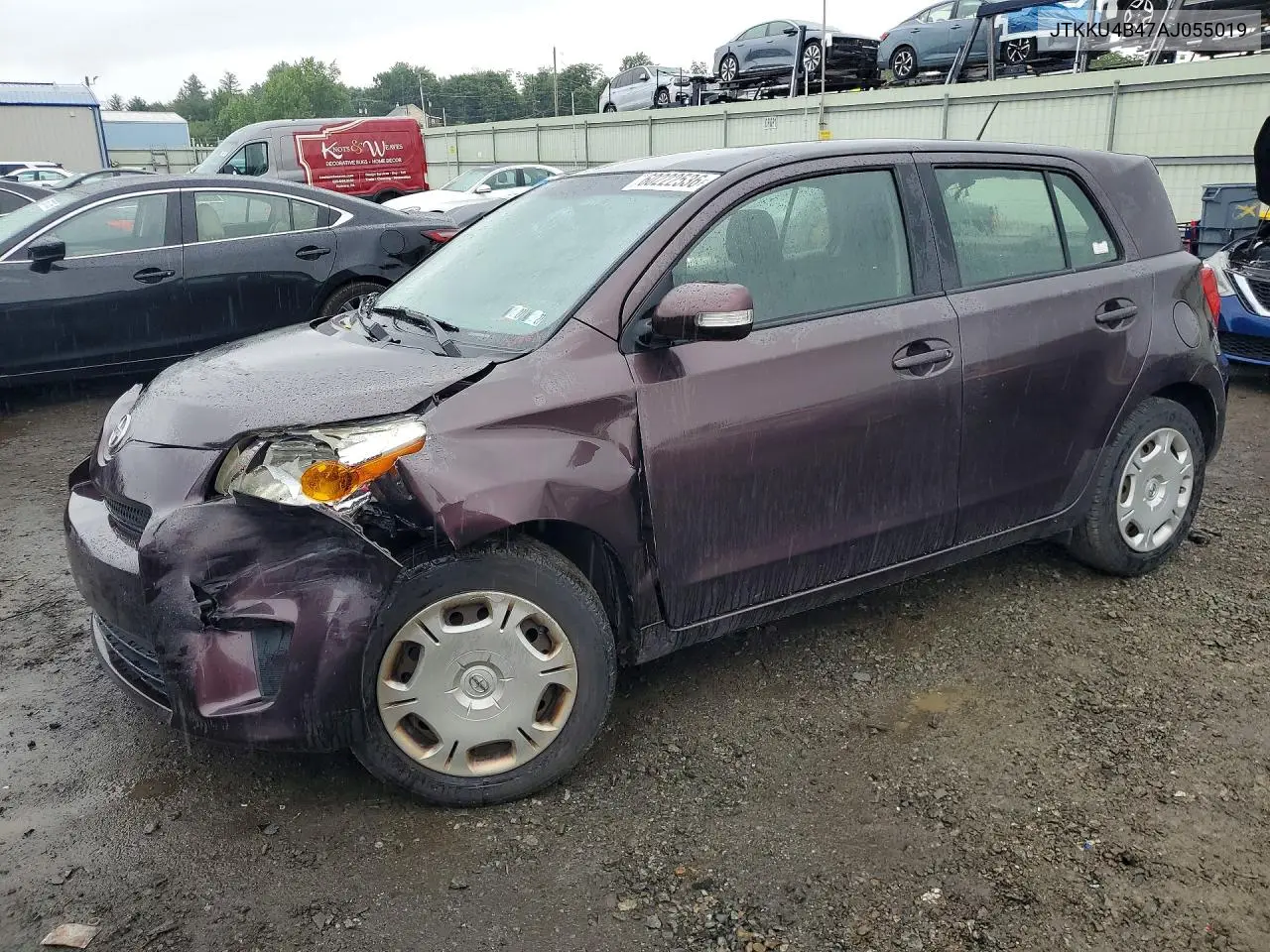 2010 Scion Xd Base VIN: JTKKU4B47AJ055019 Lot: 60222536