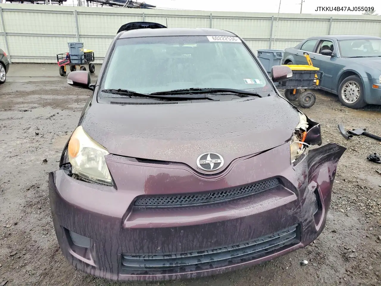2010 Scion Xd Base VIN: JTKKU4B47AJ055019 Lot: 60222536