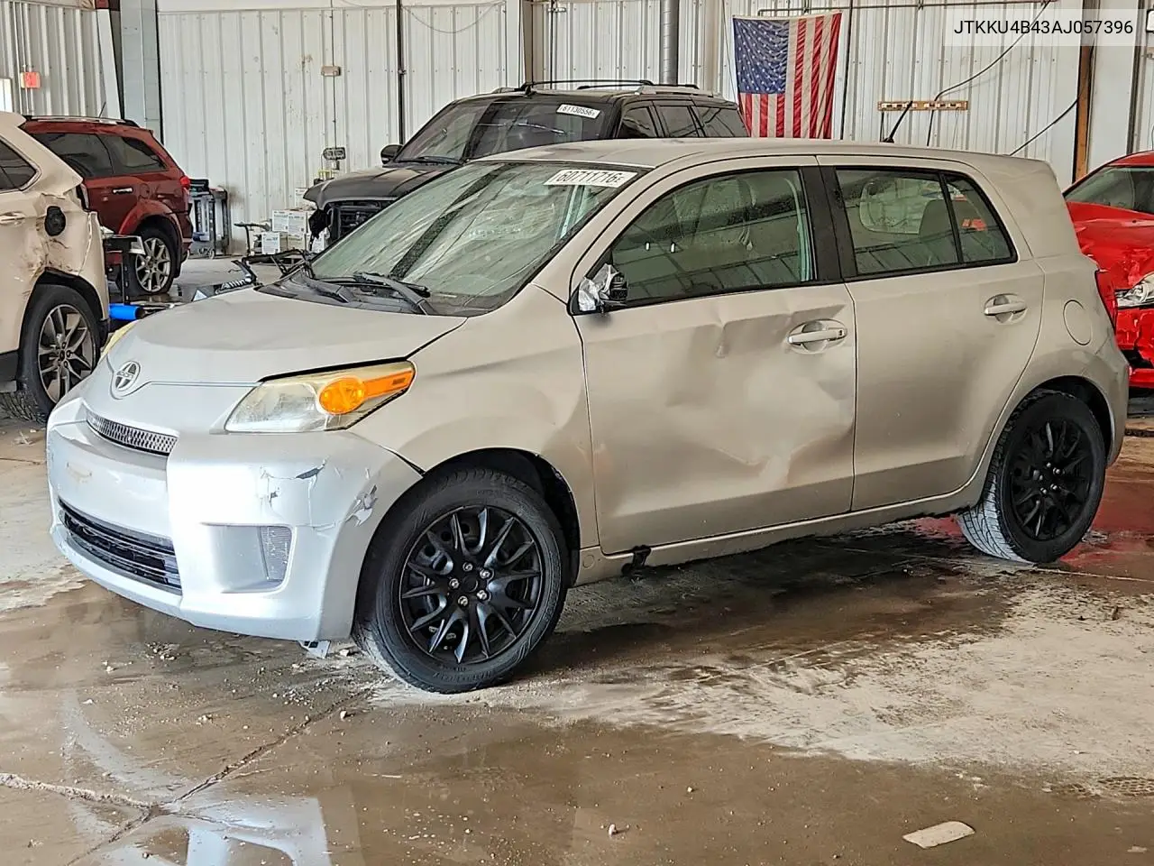 2010 Scion Xd Base VIN: JTKKU4B43AJ057396 Lot: 60711716