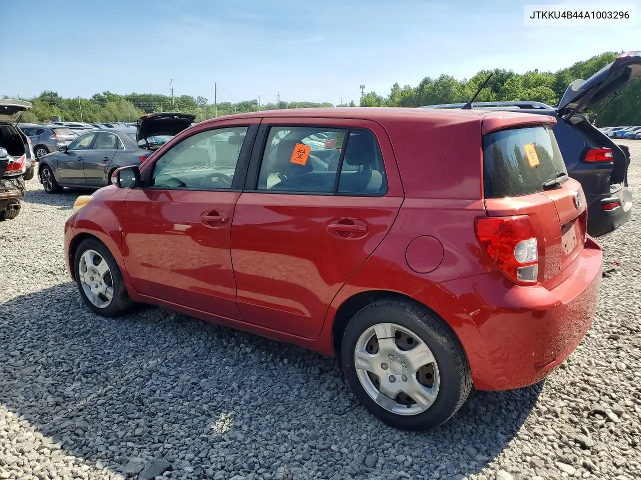 2010 Scion Xd Base VIN: JTKKU4B44A1003296 Lot: 61602346
