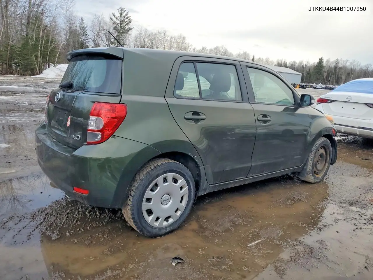 2011 Scion Xd Base VIN: JTKKU4B44B1007950 Lot: 41790446