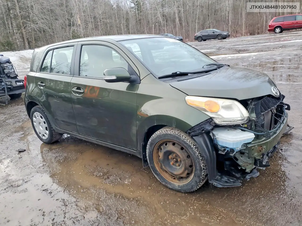 2011 Scion Xd Base VIN: JTKKU4B44B1007950 Lot: 41790446