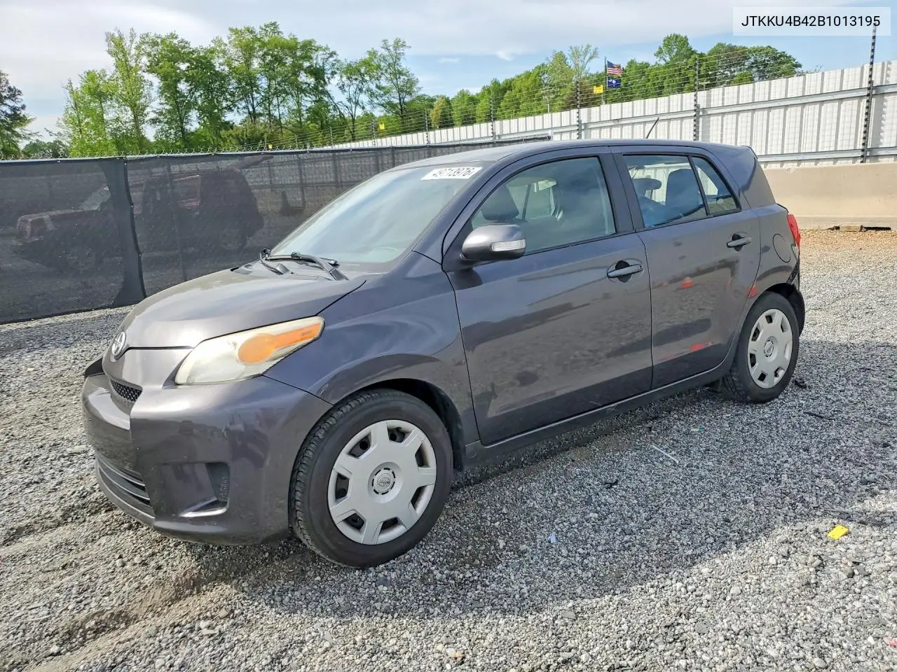2011 Scion Xd Base VIN: JTKKU4B42B1013195 Lot: 49713976