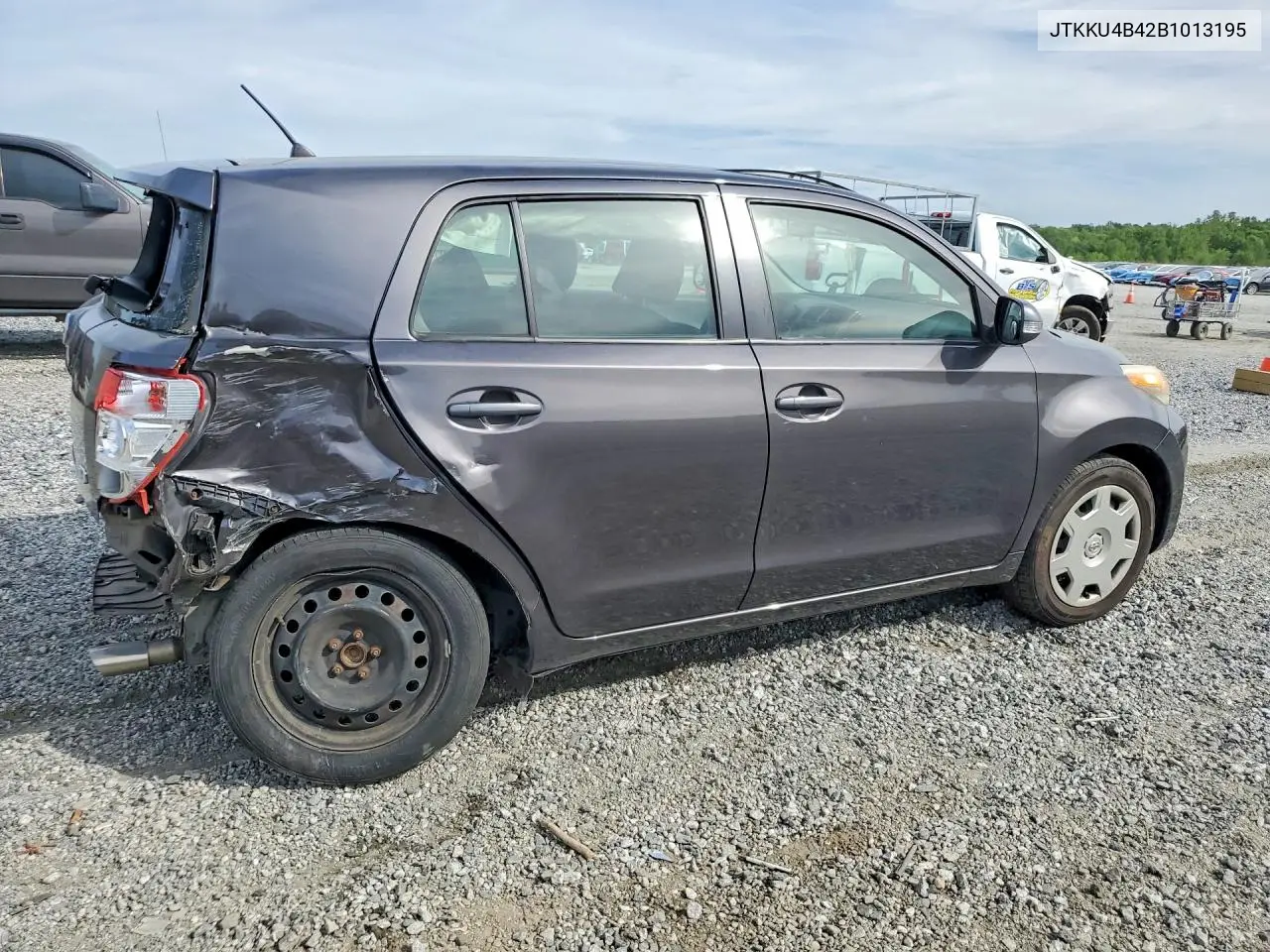 2011 Scion Xd Base VIN: JTKKU4B42B1013195 Lot: 49713976