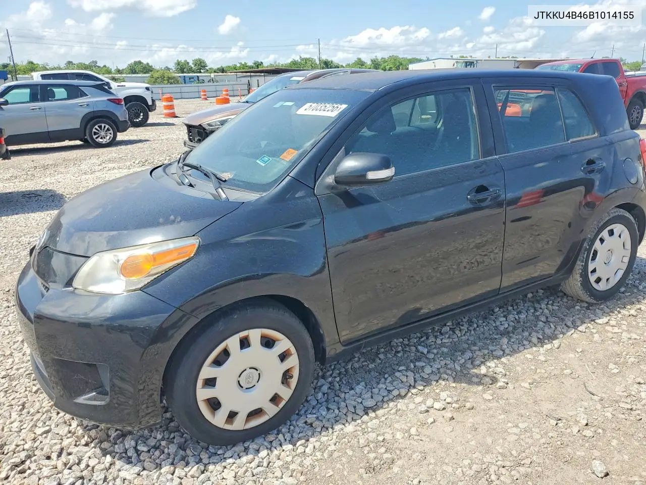 2011 Scion Xd Base VIN: JTKKU4B46B1014155 Lot: 57035256