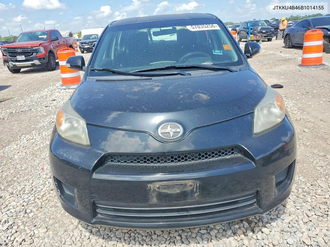 2011 Scion Xd Base VIN: JTKKU4B46B1014155 Lot: 57035256