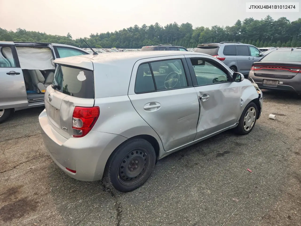 2011 Scion Xd Base VIN: JTKKU4B41B1012474 Lot: 60059326