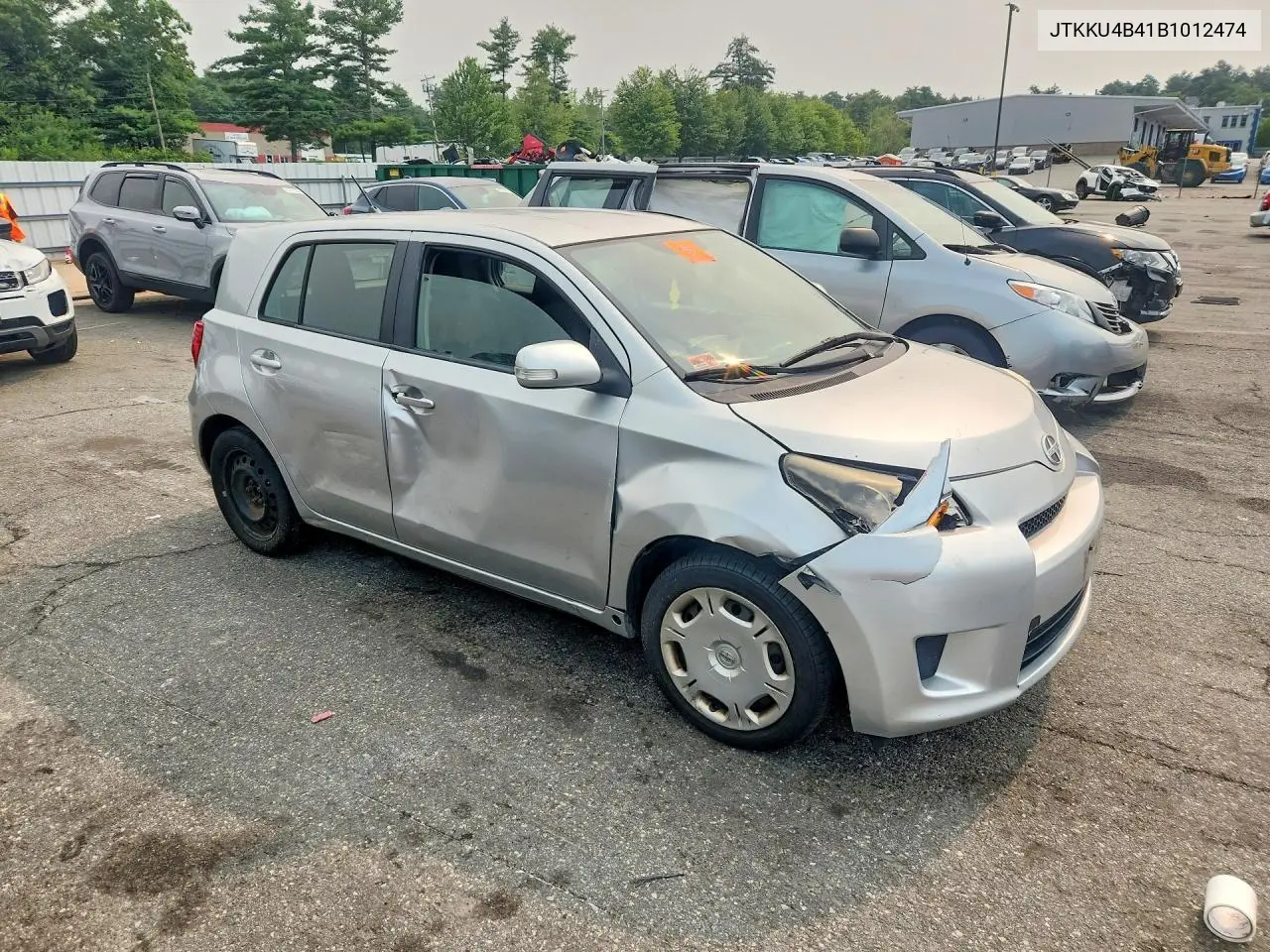 2011 Scion Xd Base VIN: JTKKU4B41B1012474 Lot: 60059326