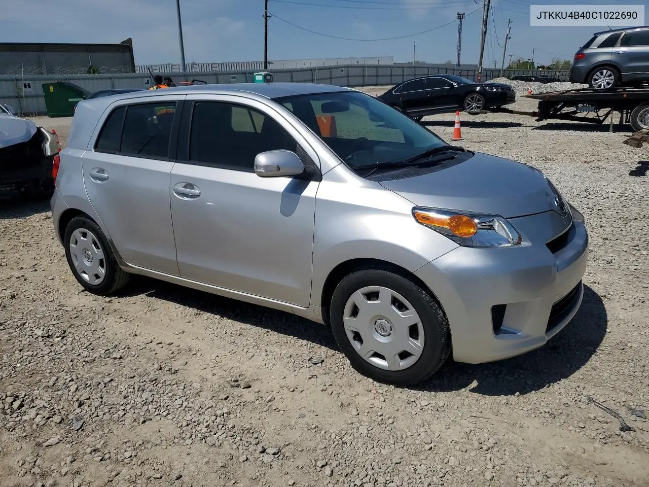2012 Scion Xd Base VIN: JTKKU4B40C1022690 Lot: 50805346