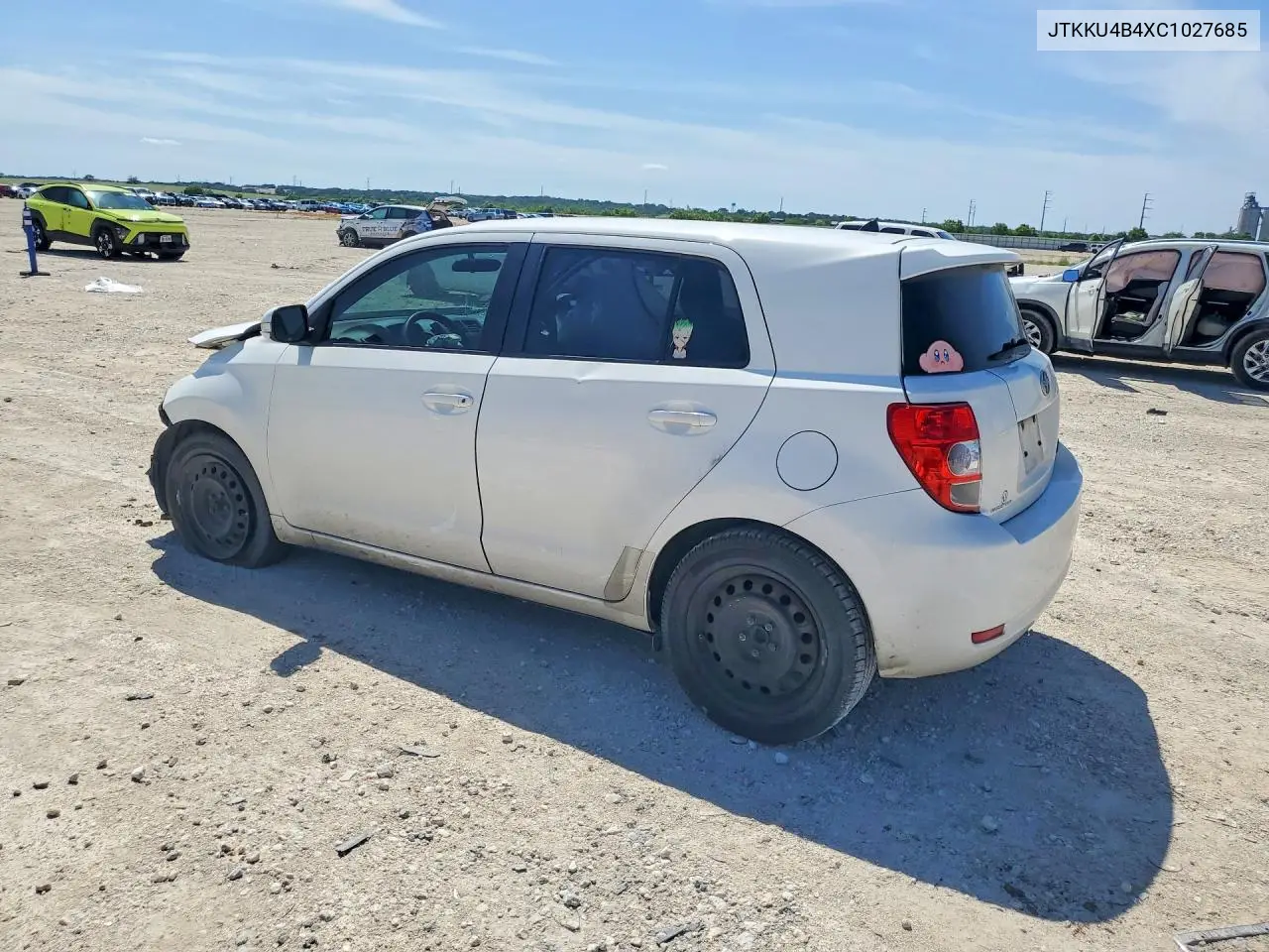 2012 Scion Xd Base VIN: JTKKU4B4XC1027685 Lot: 54953336