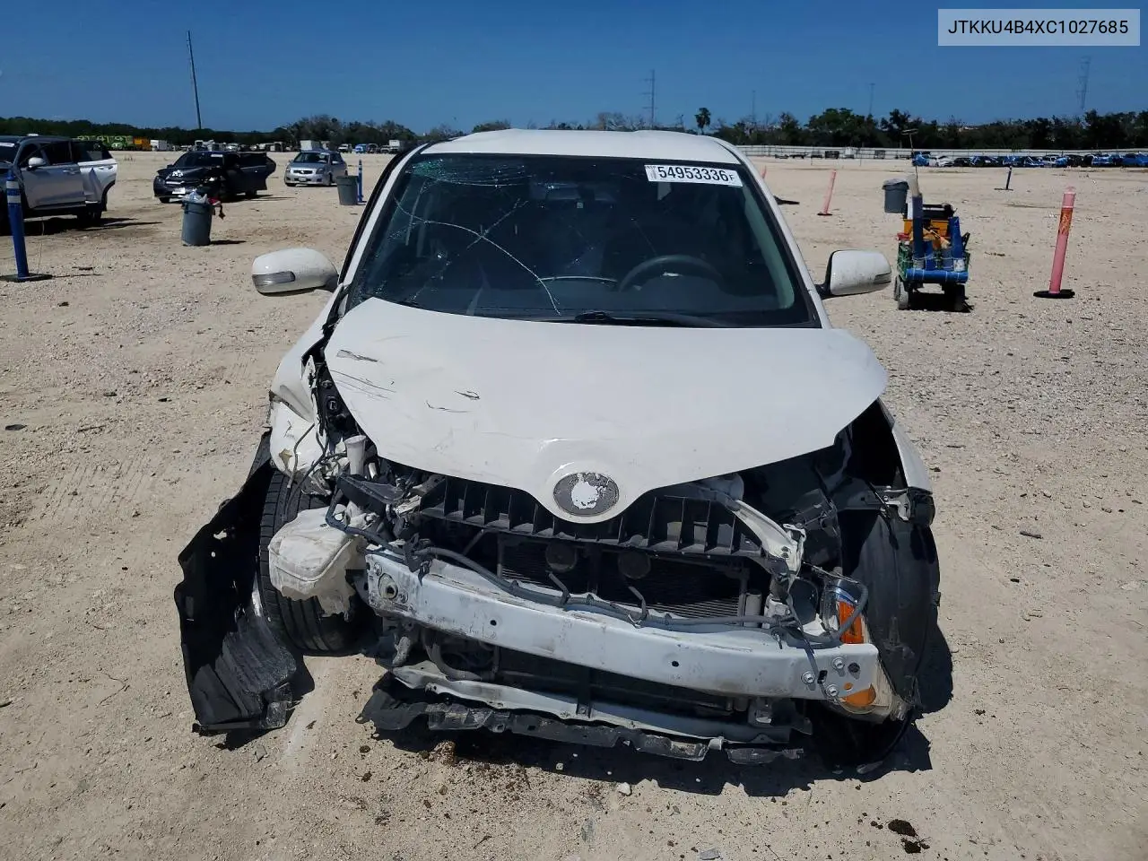 2012 Scion Xd Base VIN: JTKKU4B4XC1027685 Lot: 54953336