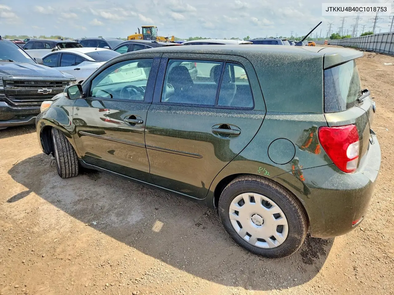 2012 Scion Xd Base VIN: JTKKU4B40C1018753 Lot: 59402636