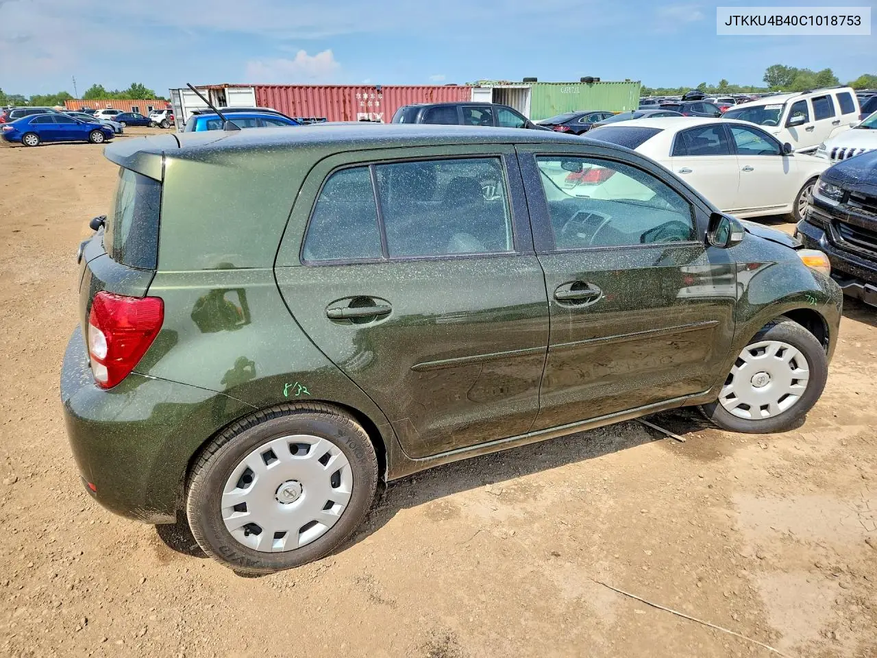 2012 Scion Xd Base VIN: JTKKU4B40C1018753 Lot: 59402636