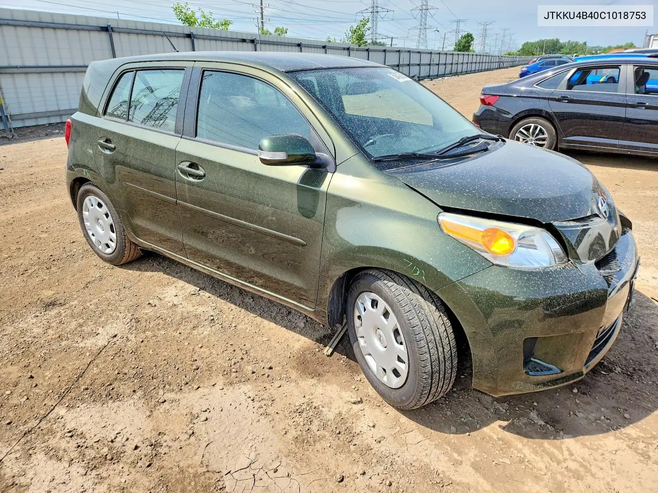 2012 Scion Xd Base VIN: JTKKU4B40C1018753 Lot: 59402636
